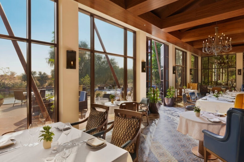 Fine dining restaurant with sea views in Ras Al Khaimah