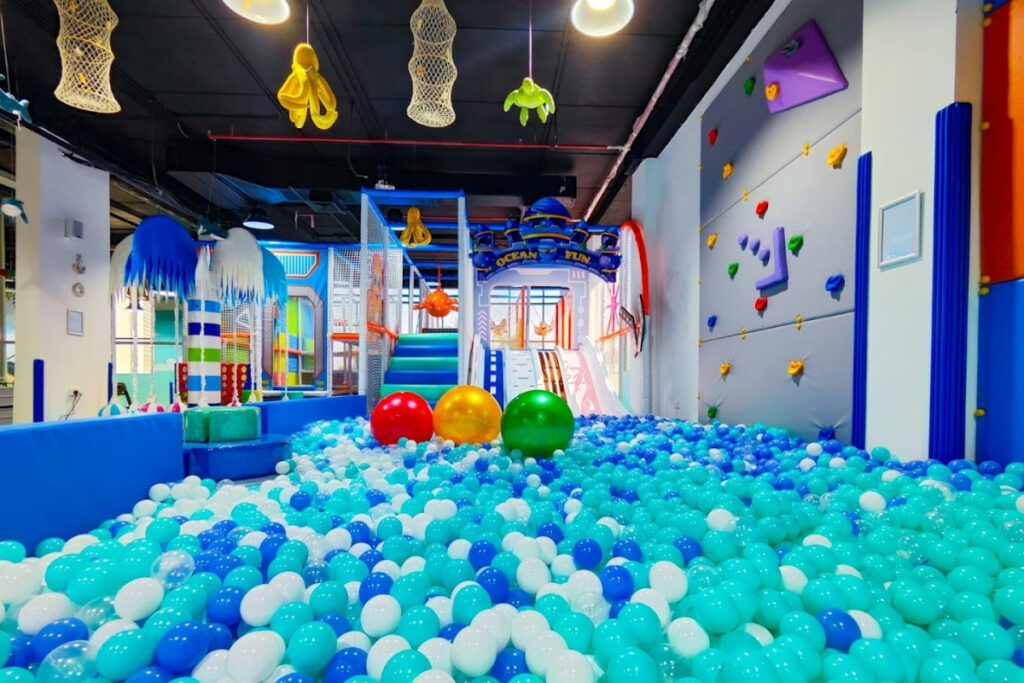 Fun toddler activities at a soft play centre in Ras Al Khaimah