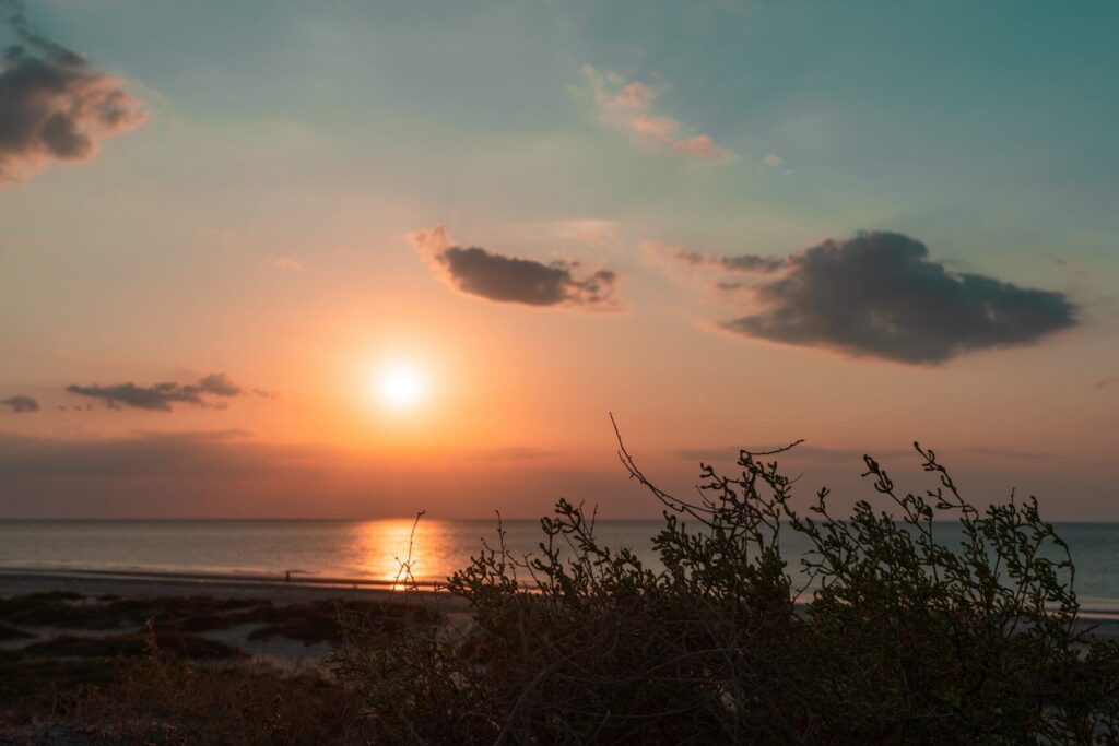 Al Rams Beach sunset Ras Al Khaimah