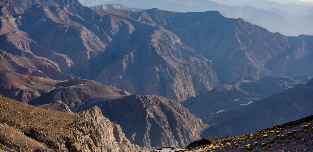 Jebel Jais mountain in Ras Al Khaimah
