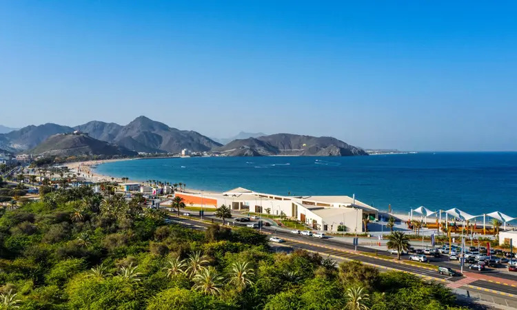 khor fakkan sharjah italian coastal town development project abu mizan village