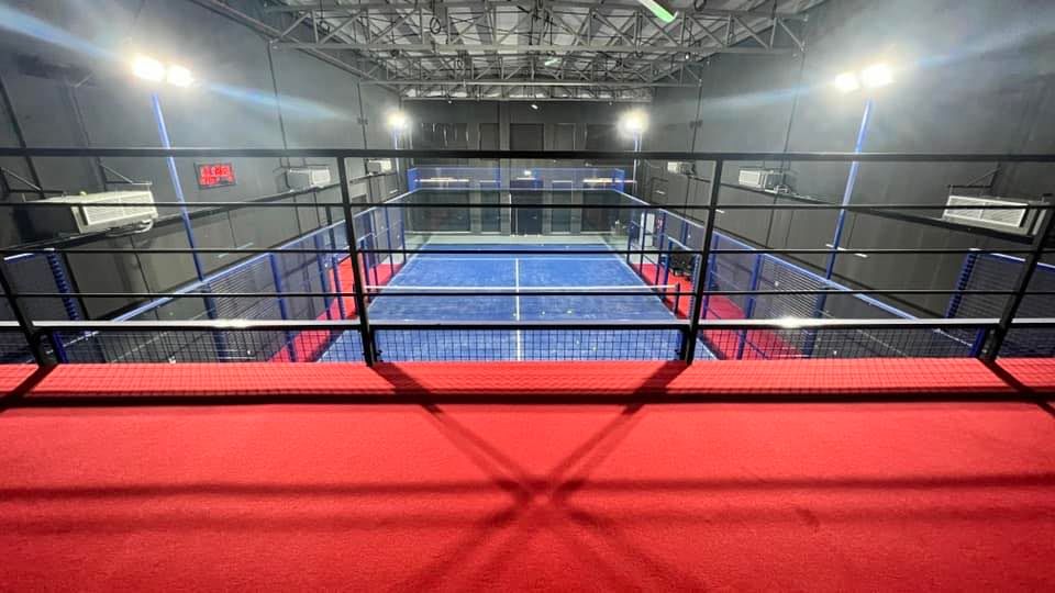 people playing padel in Ras Al Khaimah