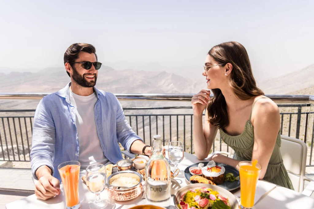1484 by Puro: Best Restaurants in Ras Al Khaimah with mountain views