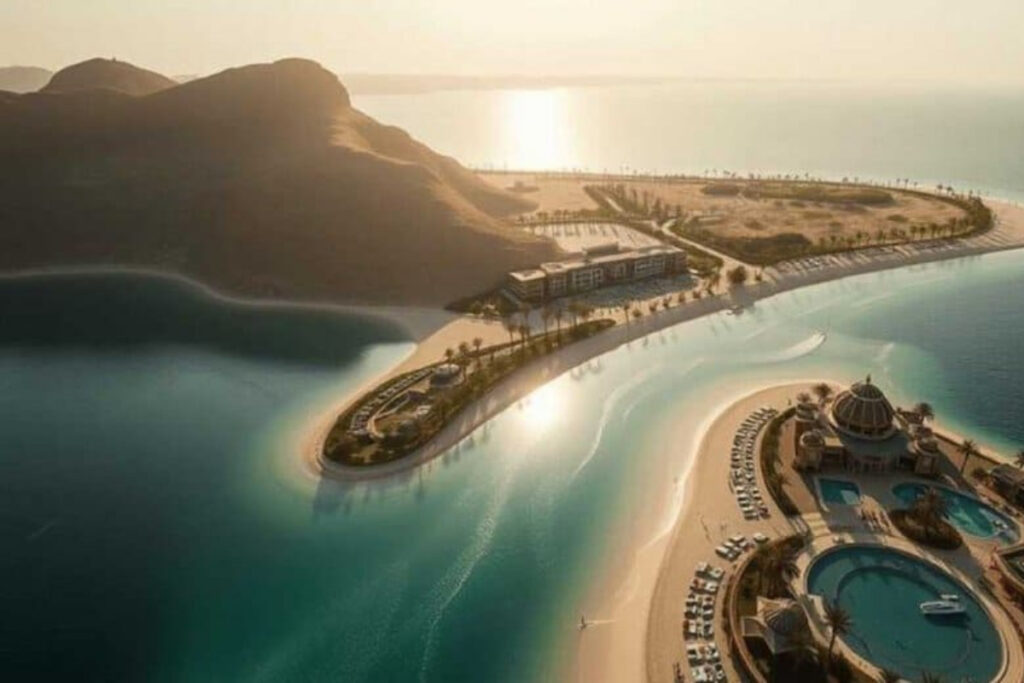 Nature places in Ras Al Khaimah at Al Marjan Island waterfront