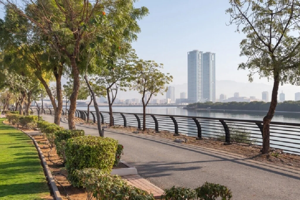 Things to do in Ras Al Khaimah with a toddler at Al Qawasim Corniche