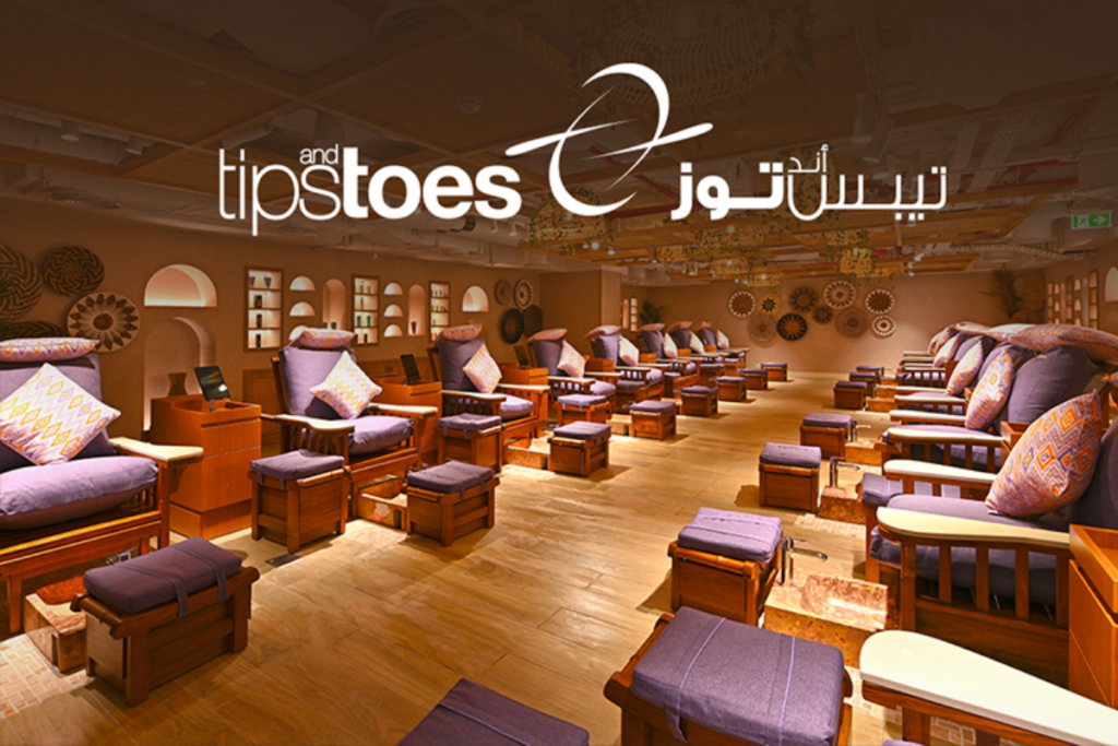 Tips and Toes beauty salon in Ras Al Khaimah