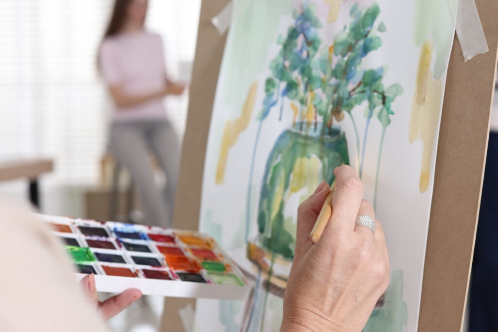 Painting workshop in Ras Al Khaimah for beginners