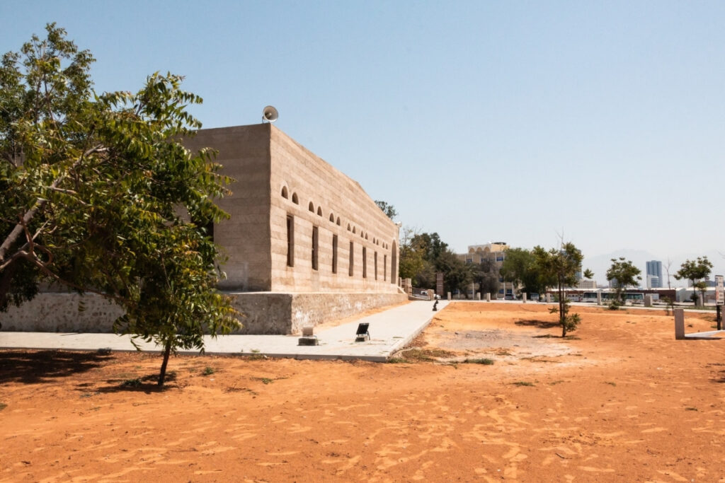 Mohammed Bin Salem Mosque one of the oldest mosques in the UAE
