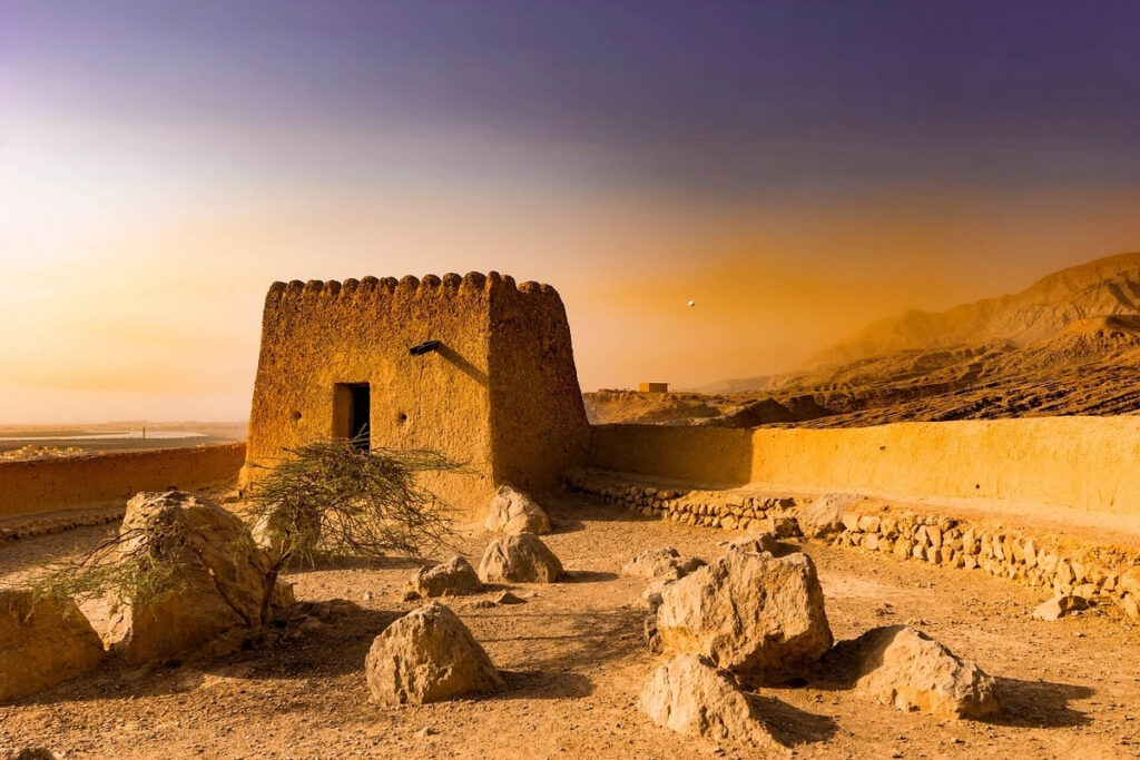 Dhayah Fort in Ras al khaimah