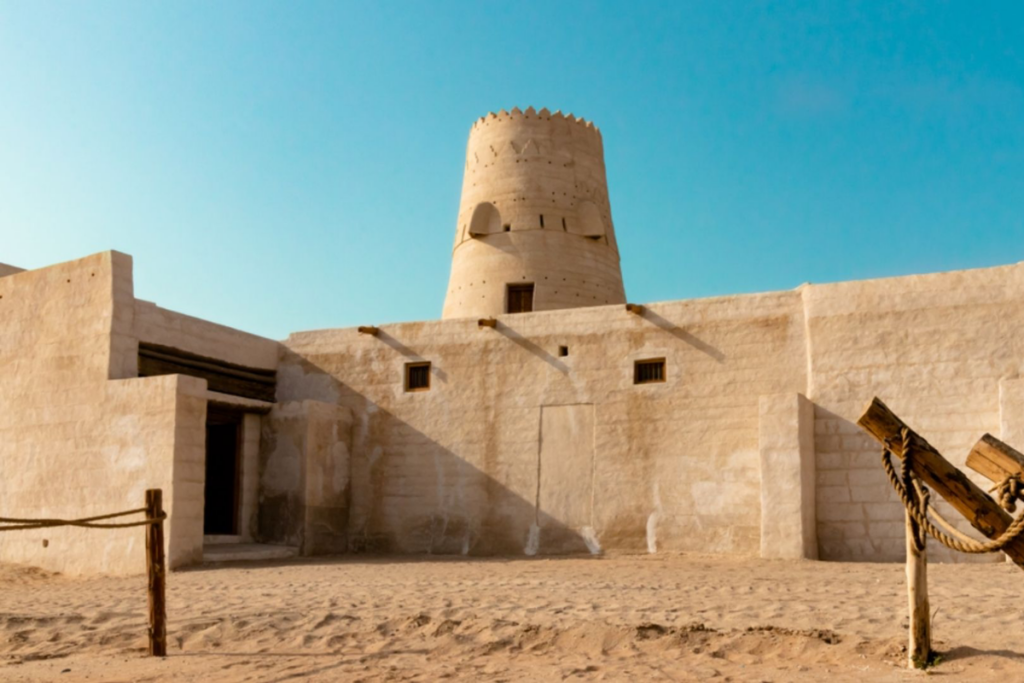 Traditional Emirati heritage village in Ras Al Khaimah