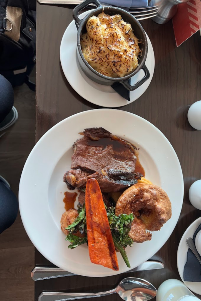 Traditional British Sunday roast in Ras Al Khaimah