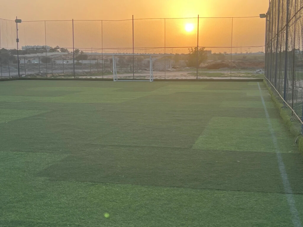 RAK Football Academy football pitch in Al Nakheel