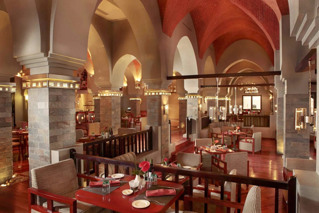 Basilico Mediterranean restaurant at Cove Rotana