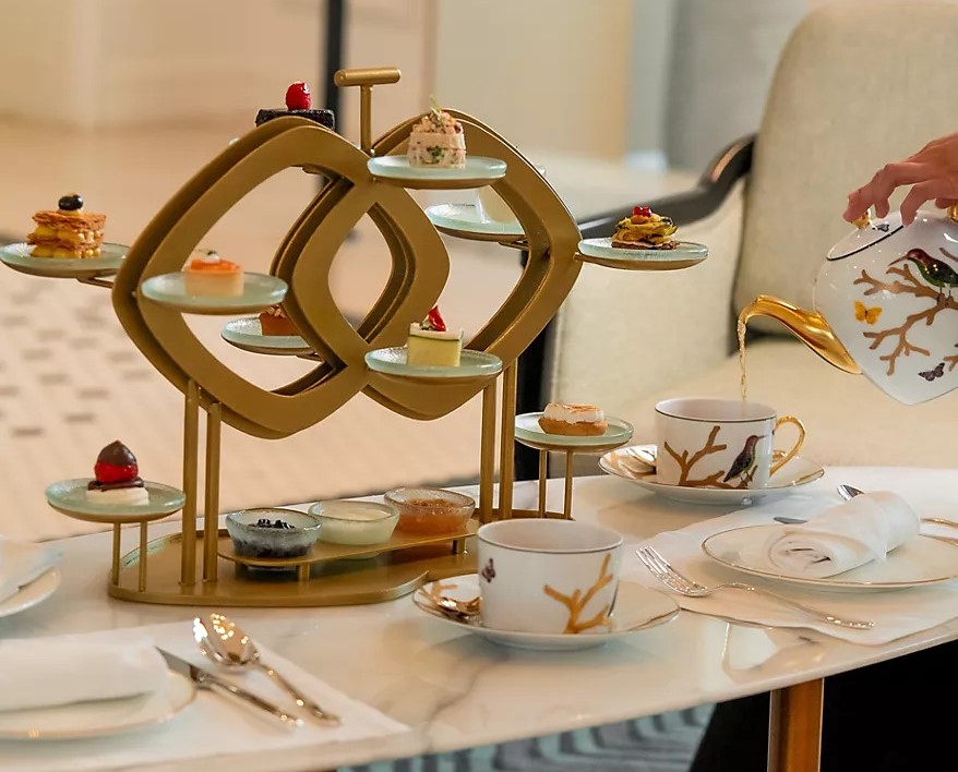 Afternoon Tea at Citron Lounge Sofitel Al Hamra Beach Resort