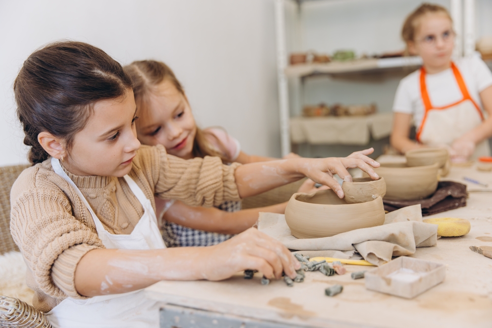 kids pottery class in Ras Al Khaimah