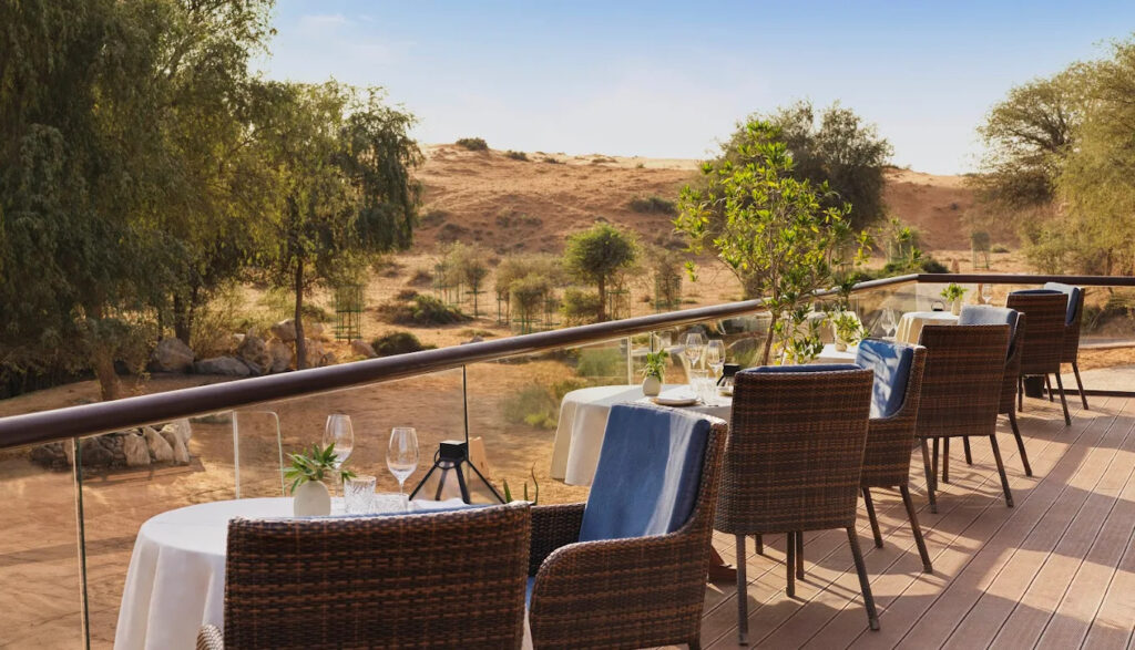 Farmhouse by Syrco restaurant with scenic mountain views in Ras Al Khaimah