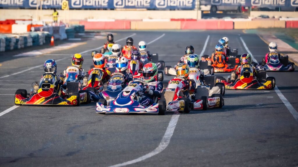 RAK Track go karting for families in Ras Al Khaimah