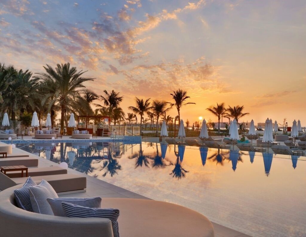 Instagrammable places in Ras Al Khaimah luxury beach resort in Ras Al Khaimah