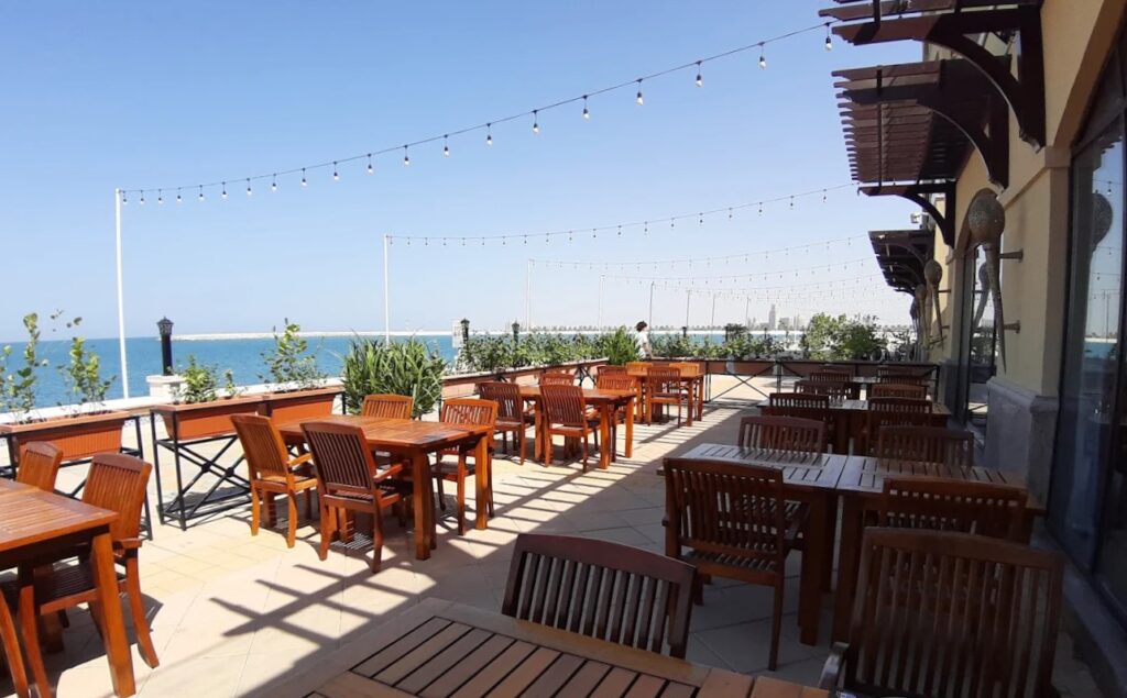 Zaitouna Mediterranean restaurant on Al Marjan Island