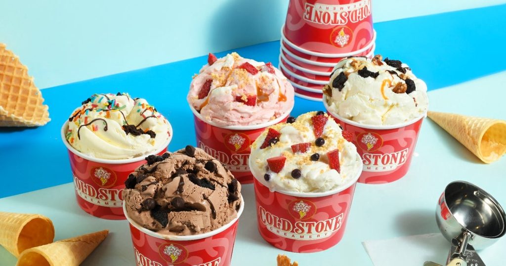 Cold Stone Creamery ice cream in Al Hamra Ras Al Khaimah