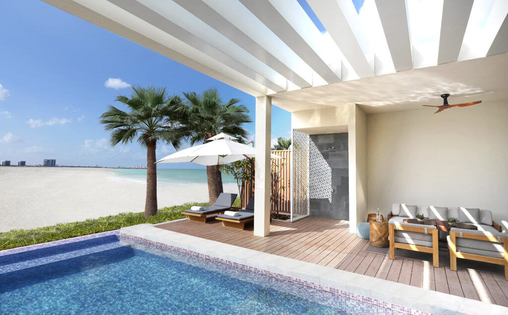 InterContinental Ras Al Khaimah Mina Al Arab seafront private pool villa