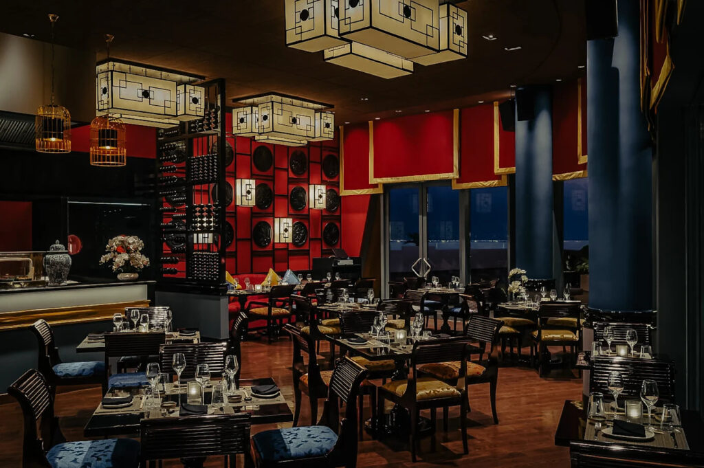 Karma Kafe by Buddha-Bar RAK waterfront restaurant interior