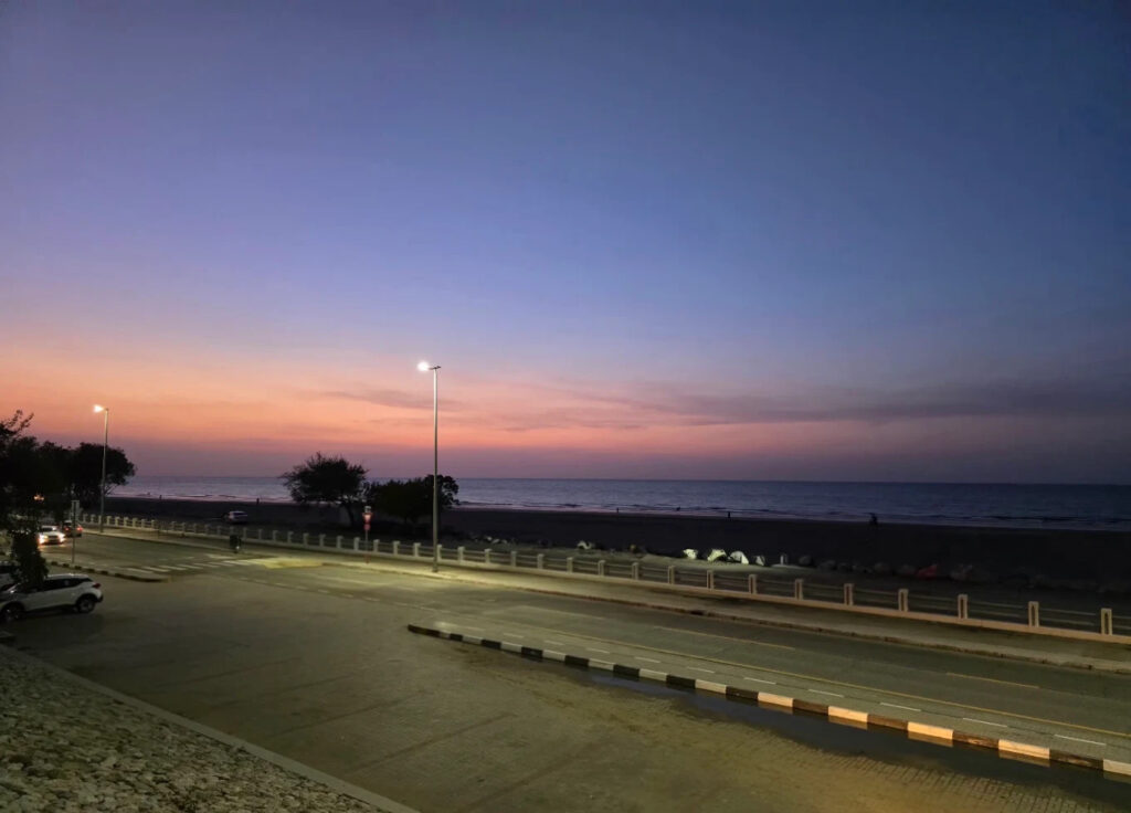 Dog-friendly walk along Ras Al Khaimah Old Corniche