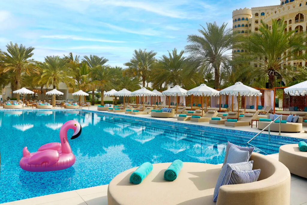 Sunset Beach Lounge at Waldorf Astoria Ras Al Khaimah